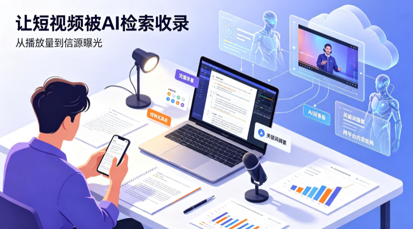 梁子湖区短视频创作者新必修课：吃透 GEO 优化，让抖音内容被豆包、DeepSeek、元宝智能体收录